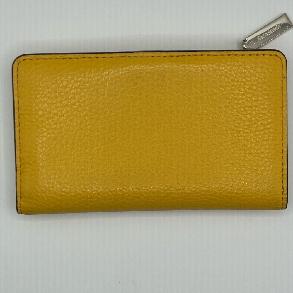 Kate Spade Mustard Yellow Leather Wallet - Picture 2 of 10